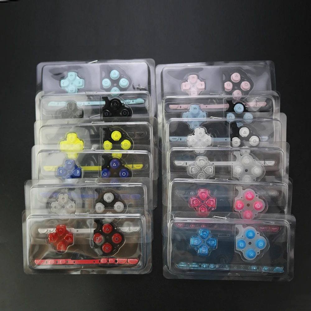 JCD 14 Colors Optional High Quality Left Right Buttons Set Replacement For PSP 2000 For PSP2000 Game Console