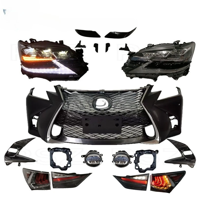 E GS Auto Body Kit  Upgrade 2018 Gs350 Gs450 Sport Grille Headlamp Bumper 52119-3A992 Tail Light