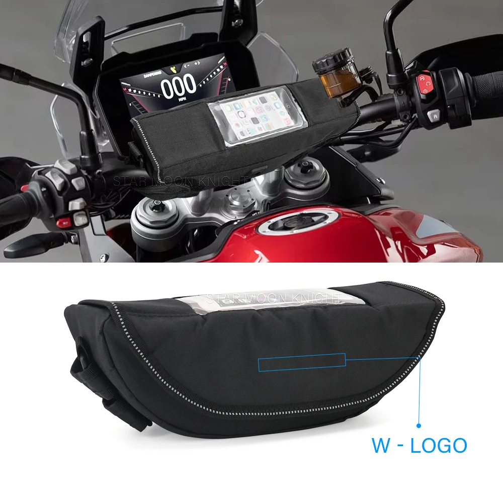 For Tiger 800 XRX XCX 850 Sport TIGER 900 GT PRO tiger1200 GT Motorcycle Handlebar Waterproof Bag Storage Navigation bag