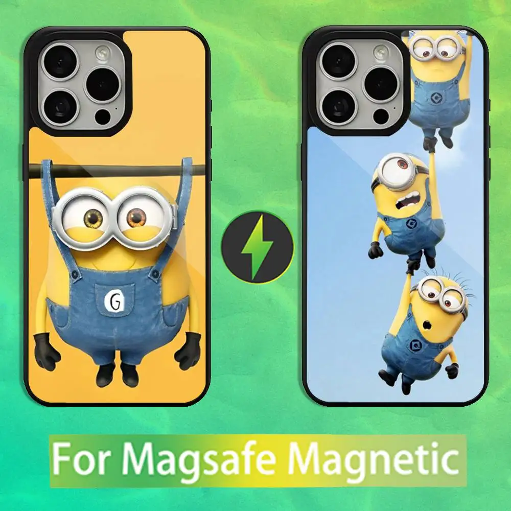 

Cartoon M-MinionS-S Cute Phone Case For iPhone 16,15,14,13,12,11,Pro,Max,Plus,Mini,Magsafe,Magnetic Wireless Charging Case