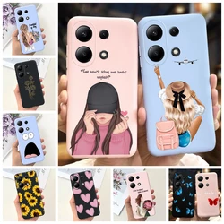 For Xiaomi Redmi Note 13 Pro Plus 5G Case Fashion Girls Love Heart Fundas Soft Silicone Cover For Redmi Note 13 Pro 4G 5G Bumper