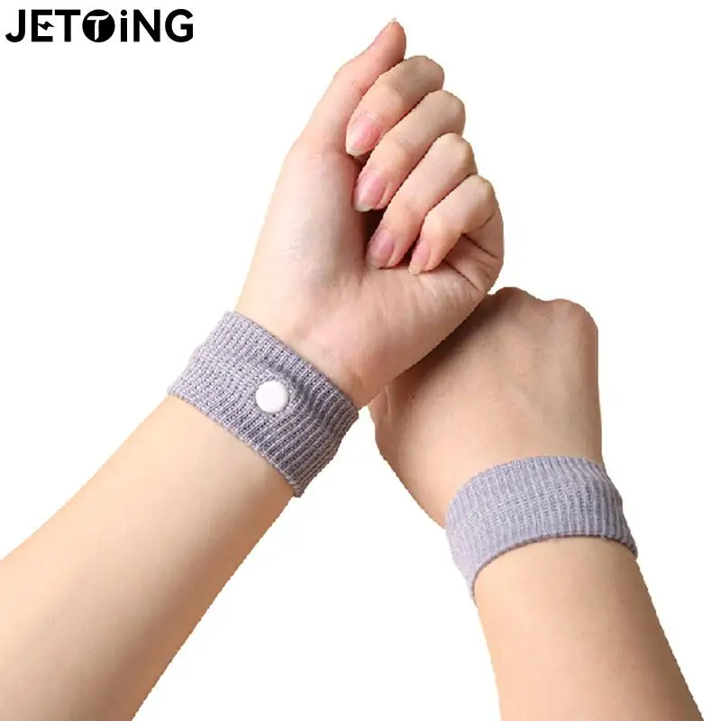 1pc Wrist Band Travel Car Sea Van Plane Wristbands Anti Nausea Car Seasick Sickness Bracelet Reusable