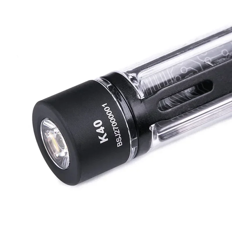 

Многофункциональный брелок-фонарик Nextorch K40, 700 люмен, белый/красный/синий/УФ-светодиод, 6 режимов освещения, перезаряжаемый тип C