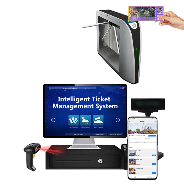 Buy Contactless Bus POS Ticketing System With IoT Software Includes Ticket Software And Bus Payment Readers
