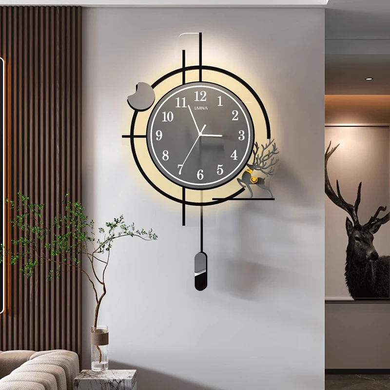 digital luxury wall clocks art mural living room modern fashion wall watch design Restaurant reloj de pared home decoration