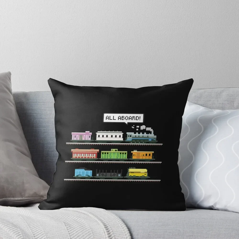 

Ticket to Ride T T R Throw Pillow Cushions Pillow Case Christmas Sitting Cushion Cushions For Sofa pillow