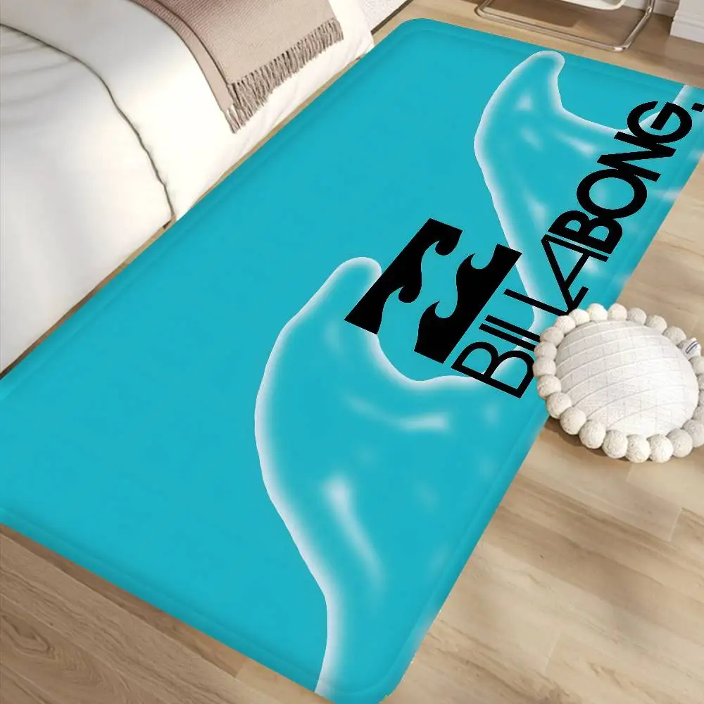 Tapetes de habitación de Anime Billabongs a la moda, decoración moderna antideslizante más barata para sala de estar, balcón impreso, decoración moderna para el hogar