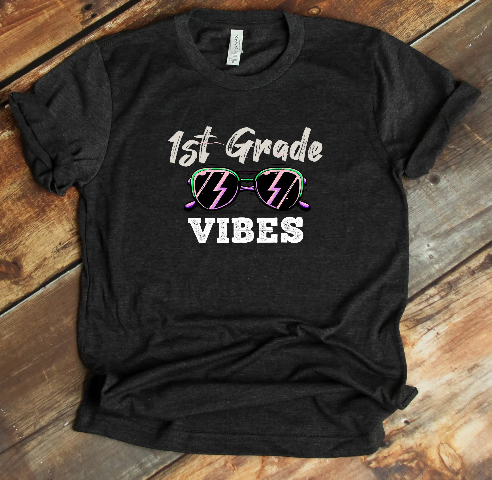 

First Grade Vibe T Shirt Back To School 1St Day Of Teacher