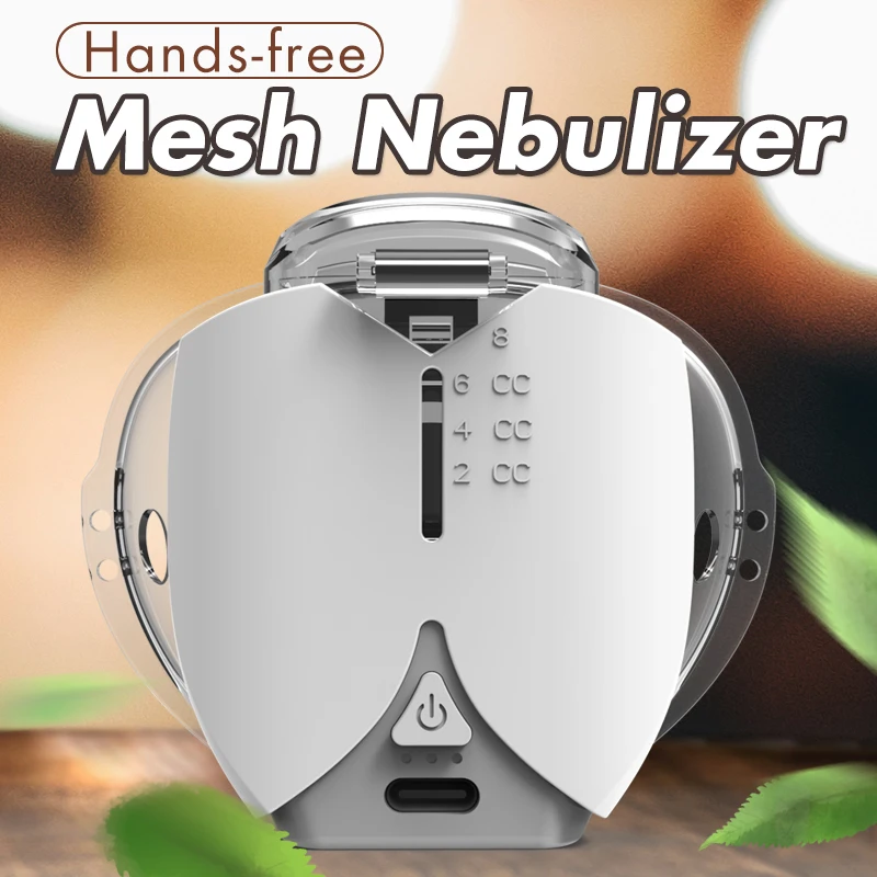 

Portable Nebulizer Machine Medical Nebuliser Inhalator Adult Kids Silent Asthma Inhaler Humidifier Mini Mesh Handheld Atomizer