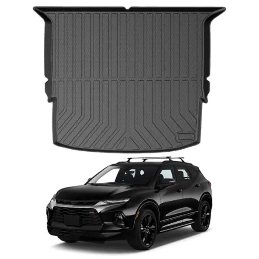 

Коврик в багажник для Chevrolet Blazer 2019-2024, 2025, 2026. Всепогодный защитный коврик для заднего багажника. Аксессуары для Chevy Blazer.