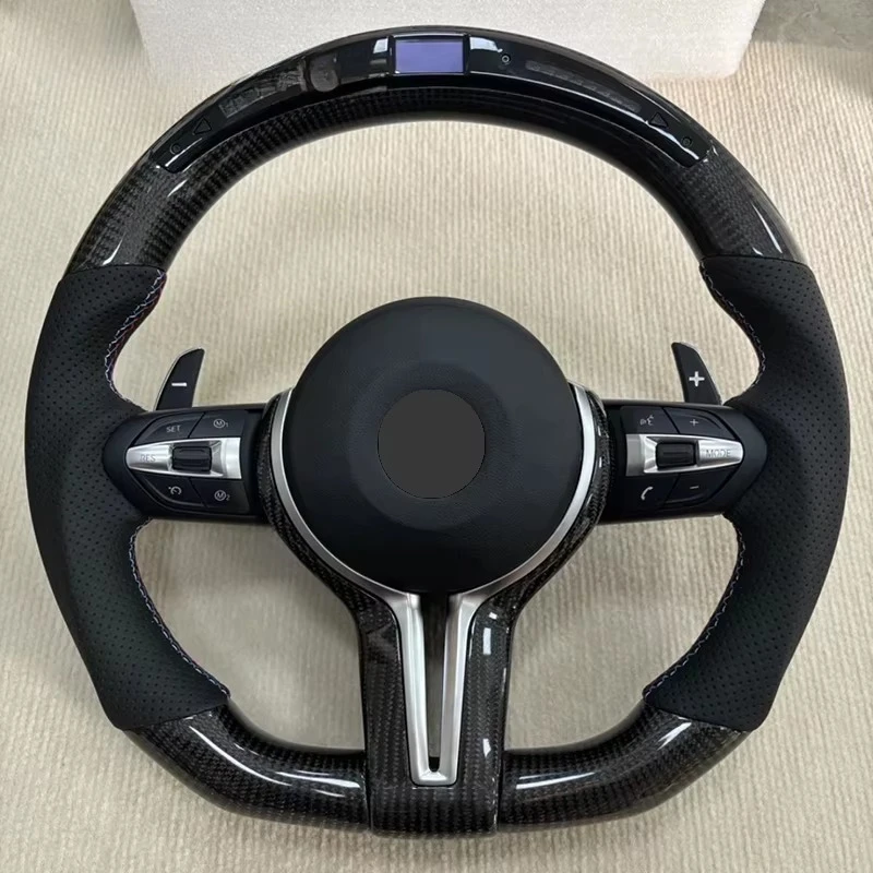 

Customized M Performance Steering Wheel with Alcantara LED Display for F30 F10 F80 F82 F87 F15 F16custom