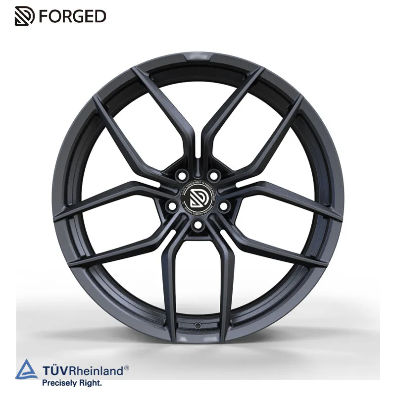 17-23 Inch Mesh Design Forged Aluminum Alloy Wheels 20mm 25mm ET 10000 Ton Press Custom RimsTUV Approved Wheels High Strength