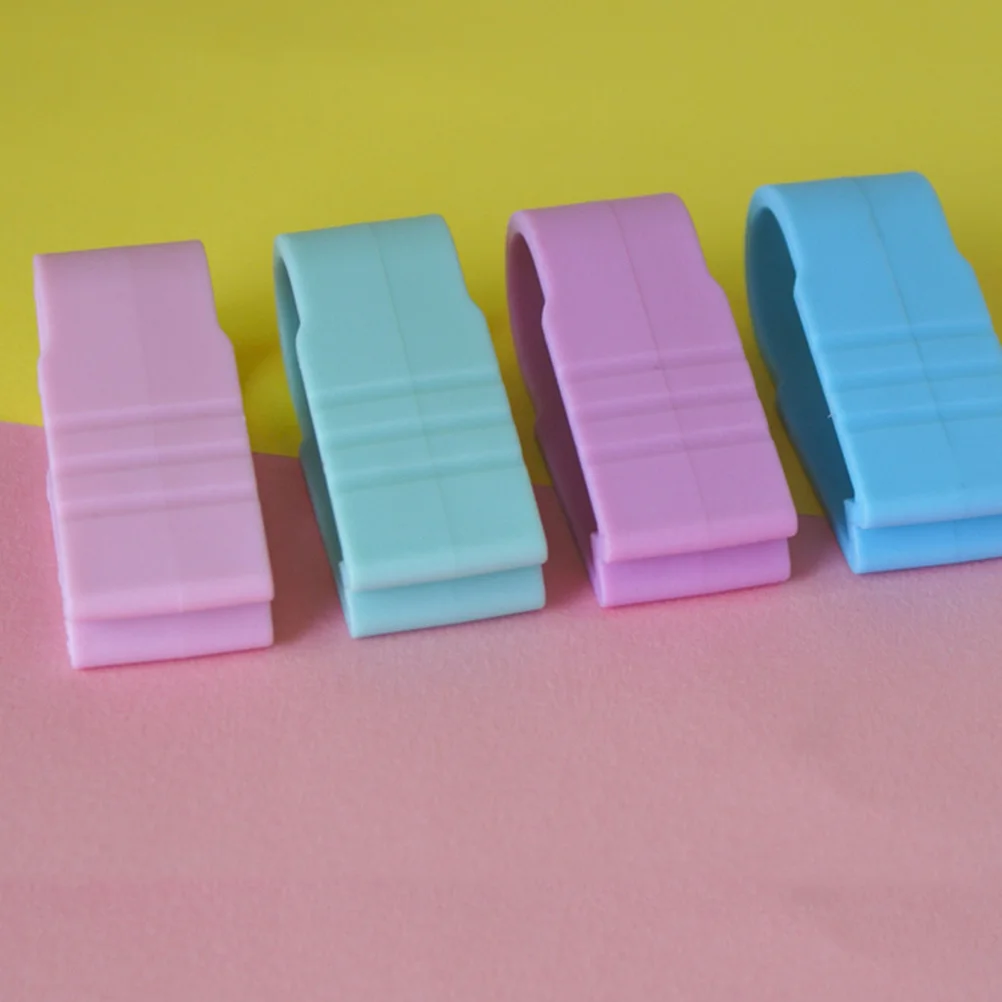 

10pcs Bed Sheet Clips Fixed Buckle For Traceless Fixator Blue Home Accessories Storage Organizer