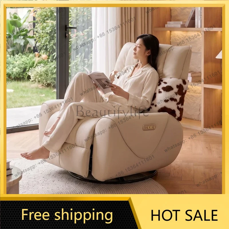 PG Electric Multifunctional Lazy Sofa Home Bedroom Living Room Sleeping Reclining Single Rocking Chair Massage Sofa