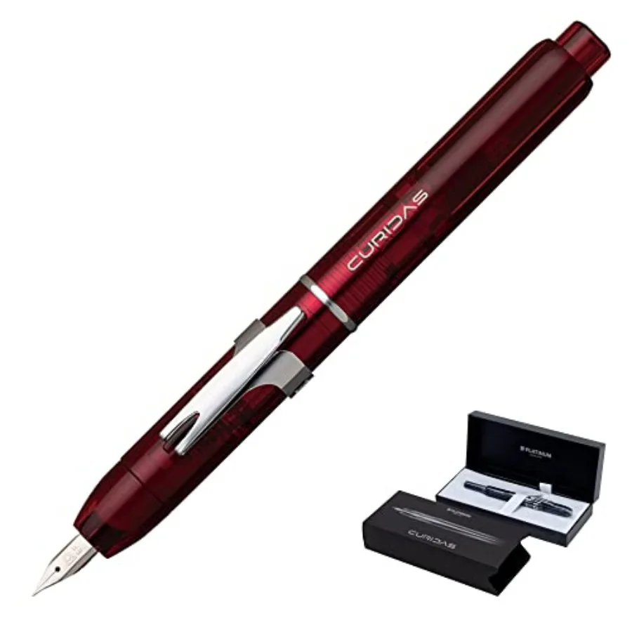 

Fountain Pen Curidus Grand Red Fine Point PKN-7000#77-2