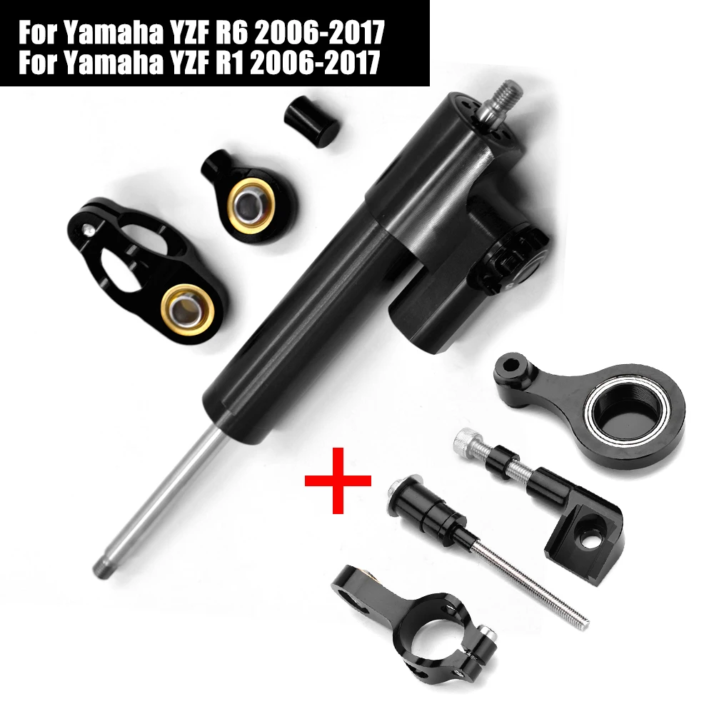 Directional Damper Shock Absorber Stabilizer For Yamaha YZF R6 R1 YZFR6 YZFR1 2006-2017 YZF-R6 YZF-R1 Motorcycle Accessories