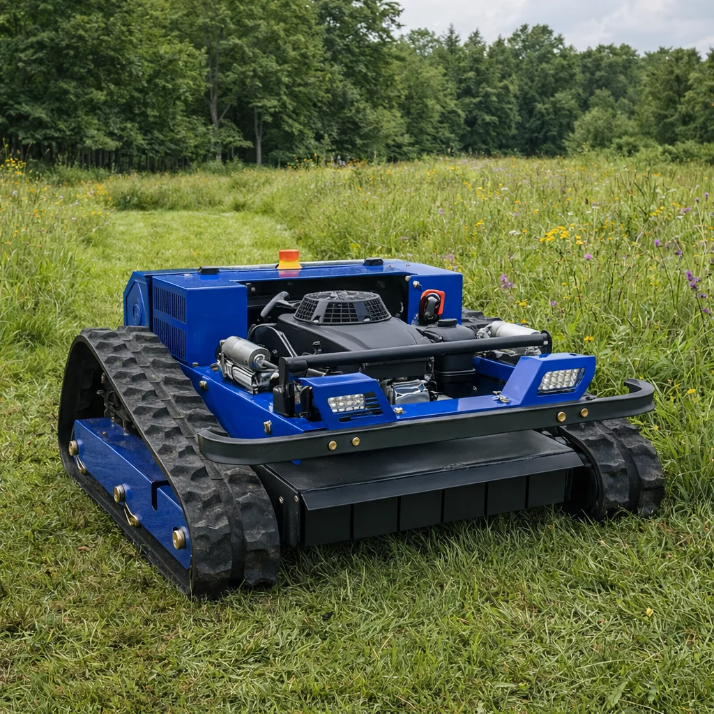 

Индивидуальная мини-газонокосилка-бестселлер – ширина захвата 550 мм, с дистанционным управлением, двигателем и основными компонентами привода