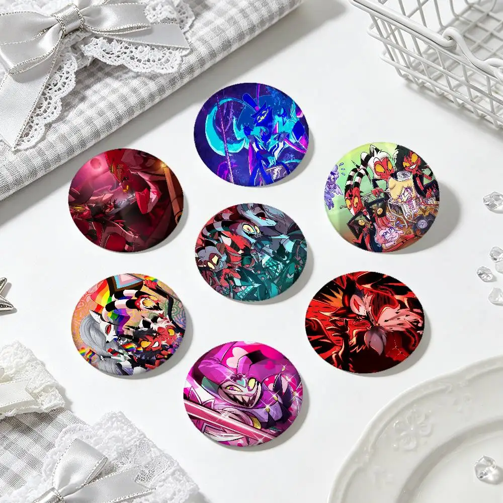 Cartoon H-Helluvas-B-Boss For Clothes Anime Enamel Pin Cute Things Cartoon Cosplay Badges On Backpack Brooch Art Gifts