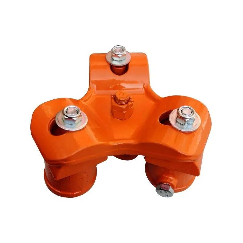 Hand hoist hoisting triangular bracket reversing chain bracket