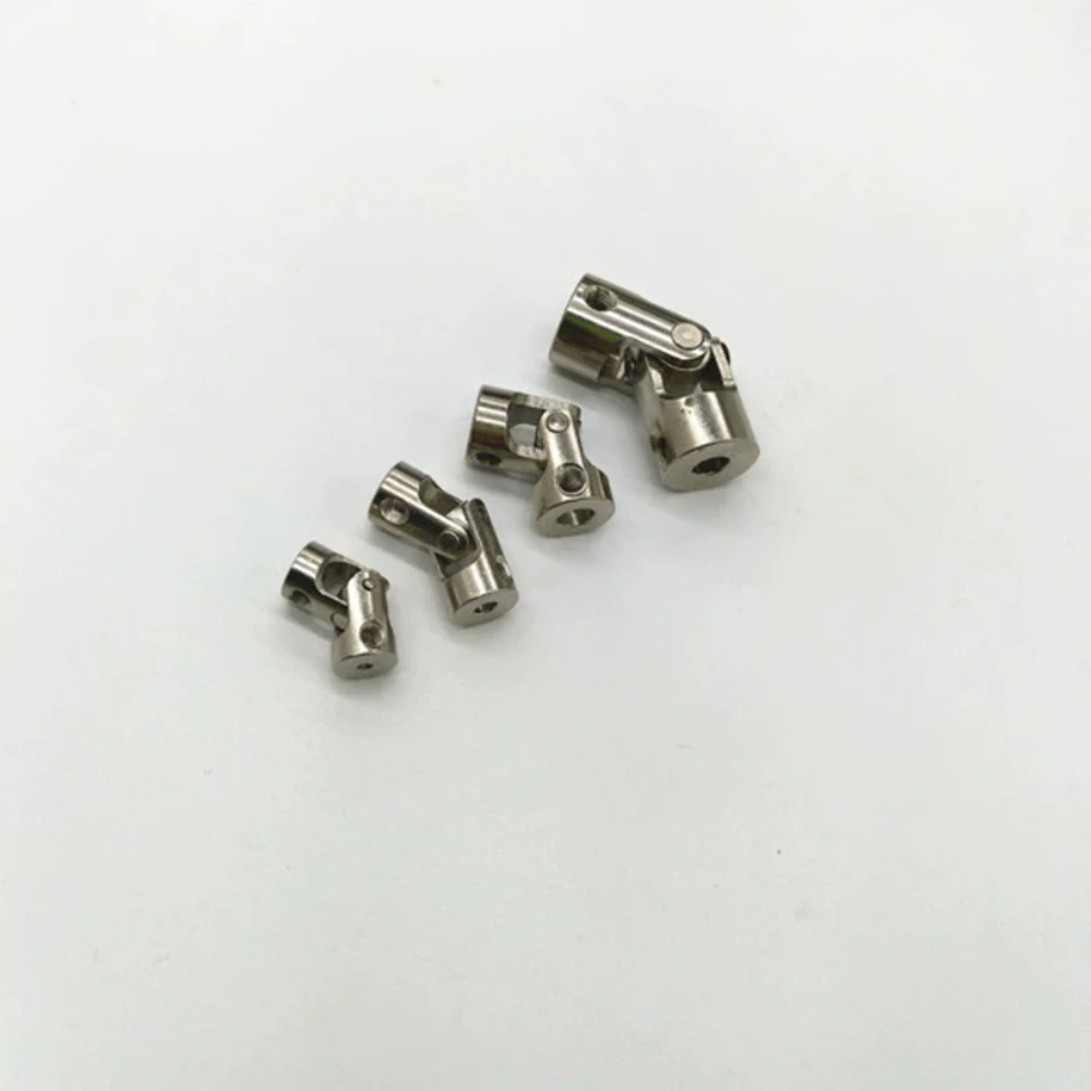 1Pcs 2/3/4/5/6/8mm 45#steel Metal Cardan Joint Gimbal Couplings Shaft Motor Connector Universal Joint Model Part