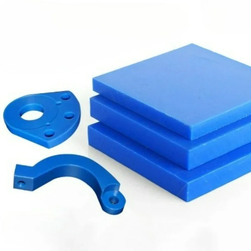 Blaue PP-Kunststoffplatte, Dicke 3-20 mm, Polypropylen-Platte, Plattenmaß 100-300 mm, für Verpackungen und Beschilderungen. – Detail 5