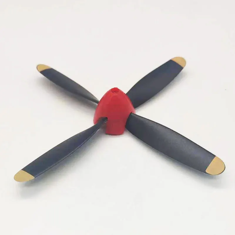 Volantex RC 4 Blades Propeller For 761-5 P-51D, 761-8 F4U, 761-9 T28, 761-11 BF109, 761-12 Spitfire RC Plane