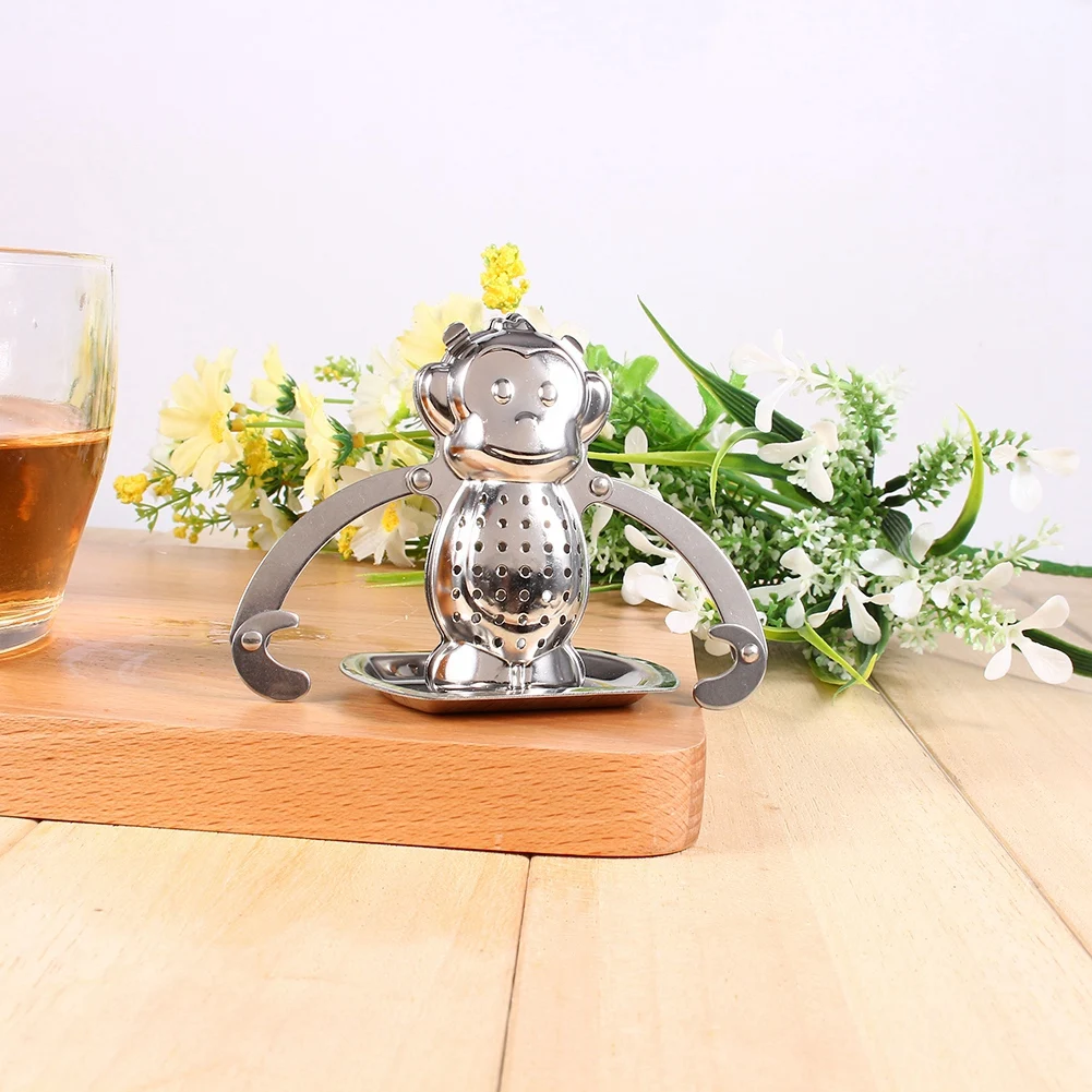 차 여과기 주입기 스테인레스 스틸 티스푼 필터 조미료 볼 메쉬 재사용 가능한 느슨한 차 잎 향신료 필터 주방 도구