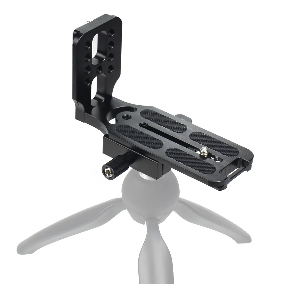 Kamera L Halterung Schnellwechselplatte 1/4" Schraube Schweizer vertikale Filmvideo für Nikon Canon Sony Fuji DSLR Kamera Stativ Kugelkopf – Detail 23