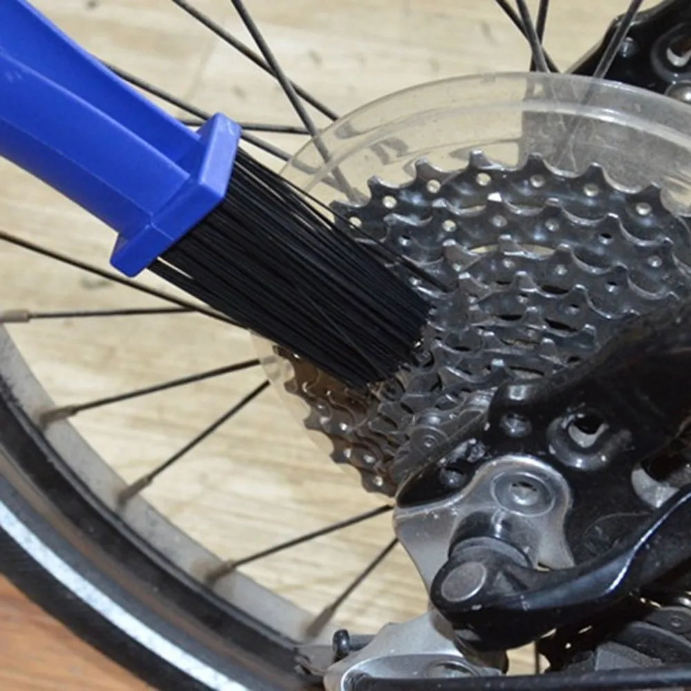 Blue Cleaning Brush Cycling Applicator Durable Portable Scrubber Gear Tool Bike Maintenance Portable Scrubber Chain Care 2026 T1