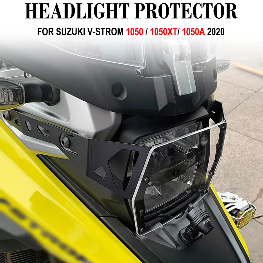 Accessories For Suzuki V-Strom 1050 DL1050 XT A 2019 2020 NEW Motorcycle Headlight Protector Grille Guard Cover Protection Grill