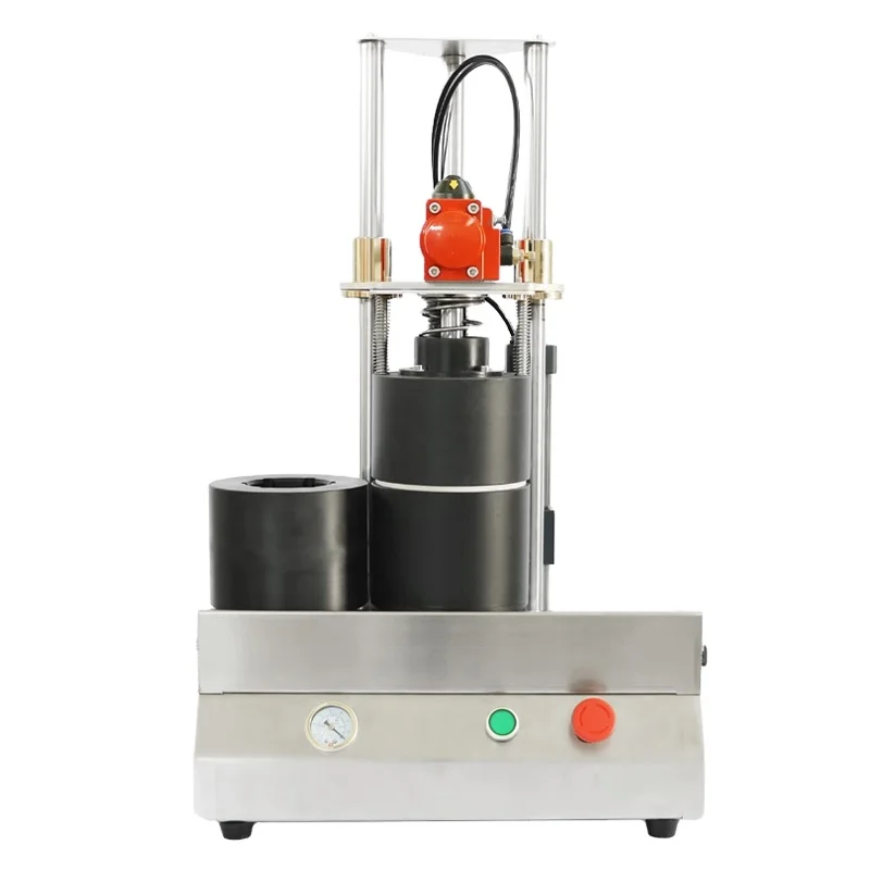 

Semi-Automatic Pneumatic Equipment Plastic Glass Bottle Jar Canned Screwing Vacuum Capping Machine