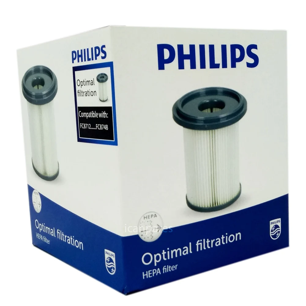 필립스 FC 8732 8734 진공 청소기 헤파 필터 호환, 실린더 박스 포함