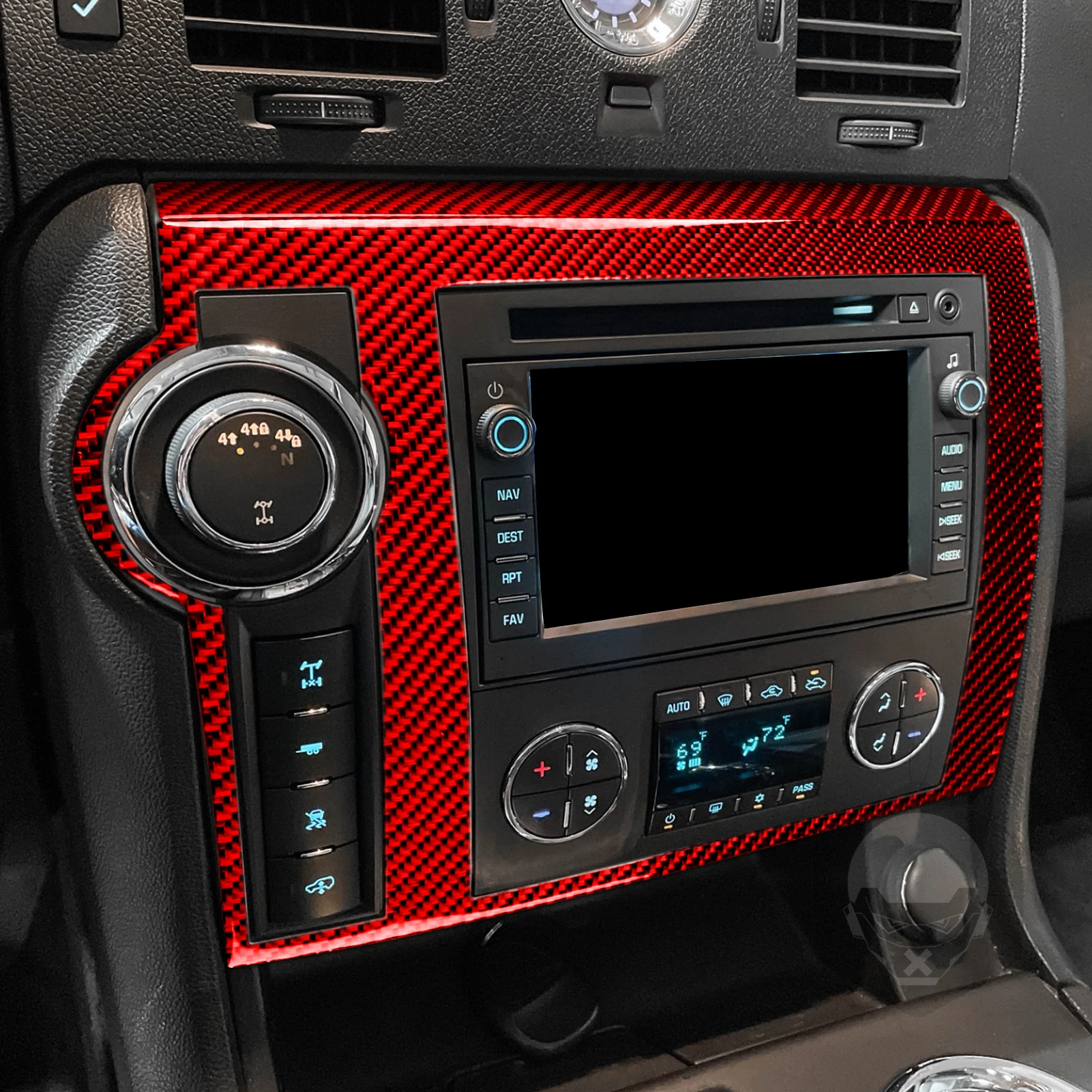car-central-control-navigation-air-conditioning-panel-soft-carbon-fiber-interior-accessories-sticker-for-hummer-h2-2008-2009
