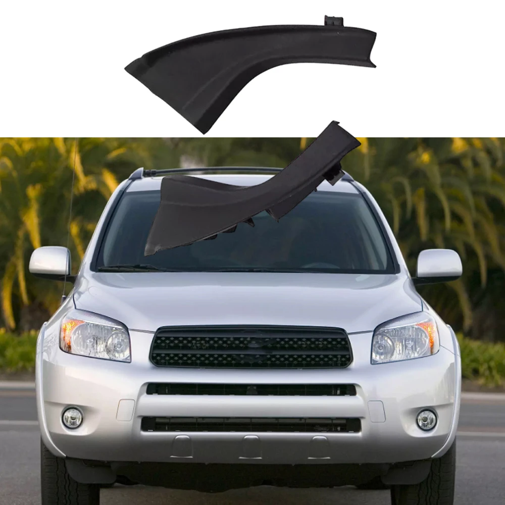 

Left Right Front Wiper Side Cowl Extension Cover for Toyota RAV4 2006 2007 2008 2009 2010 2011 2012 53866-42012 53867-42012