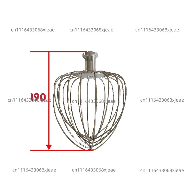 B7L Milk Cream Mixer Replacement Stainless Steel Egg Whisk Cage Mixing Ball Beater Head Bakery Whipping Accessory