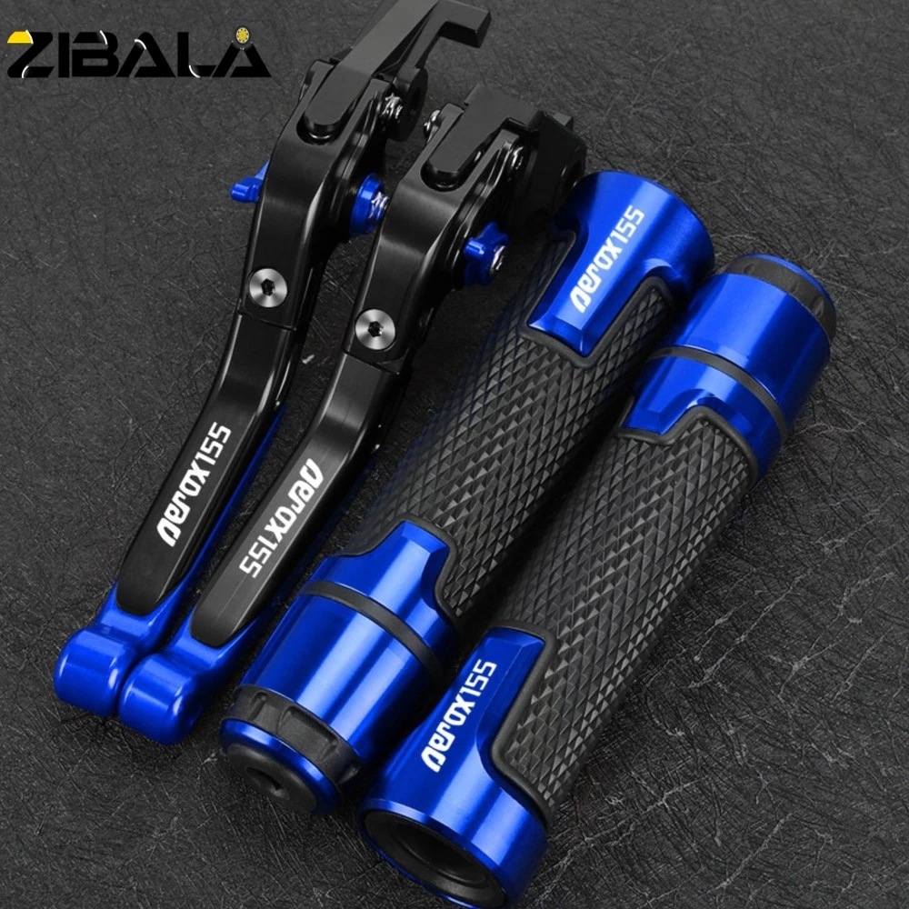 

Brake Clutch Levers Handlebar Grip Handles bar Hand Grips Motorcycle Accessories FOR YAMAHA AEROX 155 2017 2018 2019 2020