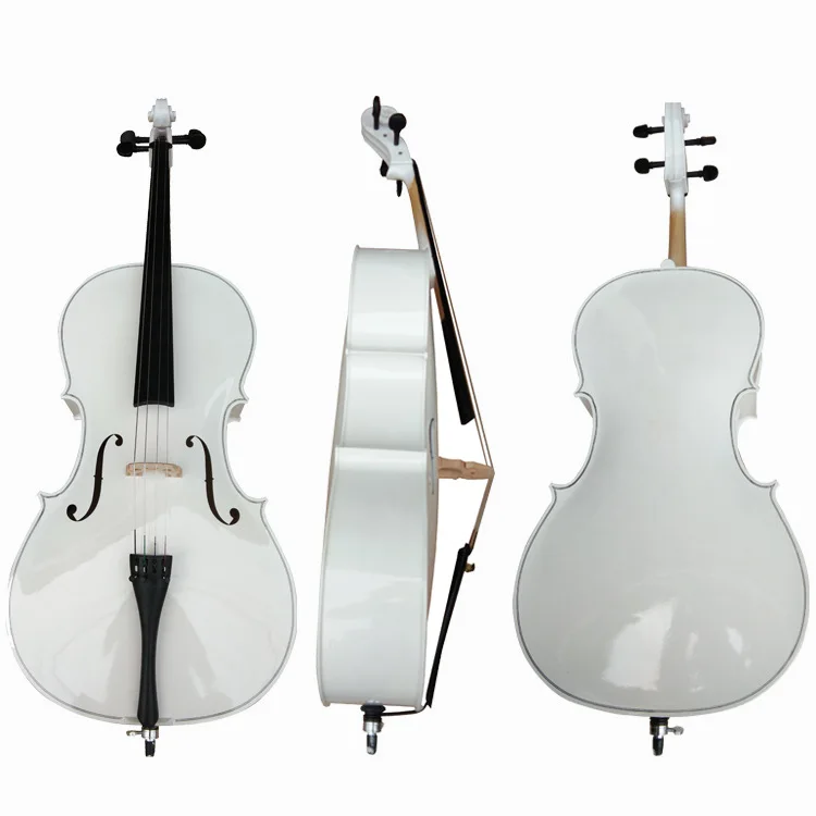 

cheap Plywood Matte 4/4 Cello handmade cello ebony accessories Glossy painting cello suitable for beginners