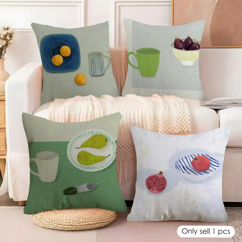 Colorful Quiet Beauty Cushion Cover Pillowcase Ultra Soft Skin Friendly Fabric Cloud Like Comfort & Concealed Zipper
