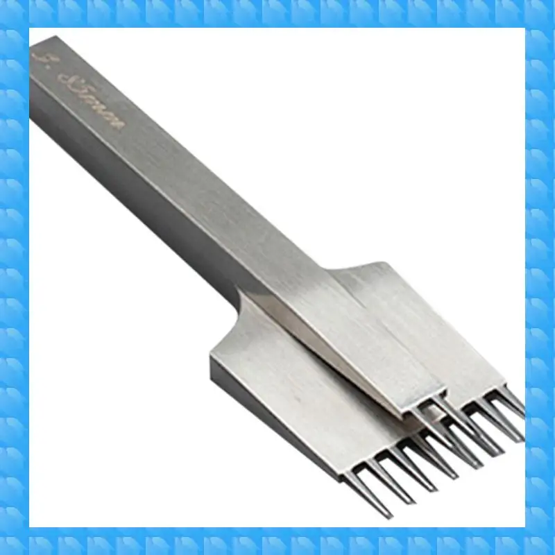 

ETRT Высококачественное острое долото для кожи, утюг во французском стиле, штамповочный инструмент для кожи из стали, полировка-3,85 мм