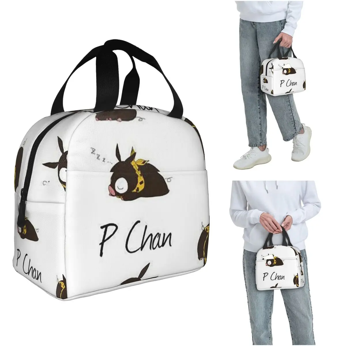 

Термосумка для обедов Ranma Saotome Pig Girls P Chan для женщин и детей, герметичная, для еды, термосумка-тоут