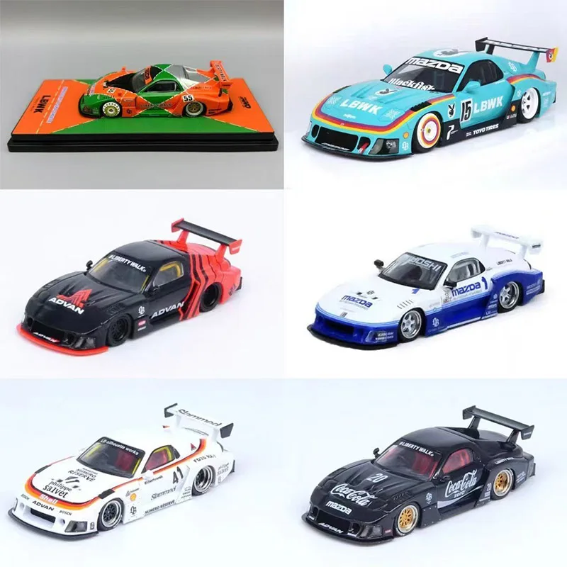 

INNO 1/64 Mazda RX7 (FD3S) Limited Edition for Exhibition LB Wide Body Alloy Collection Automobile Model Toys