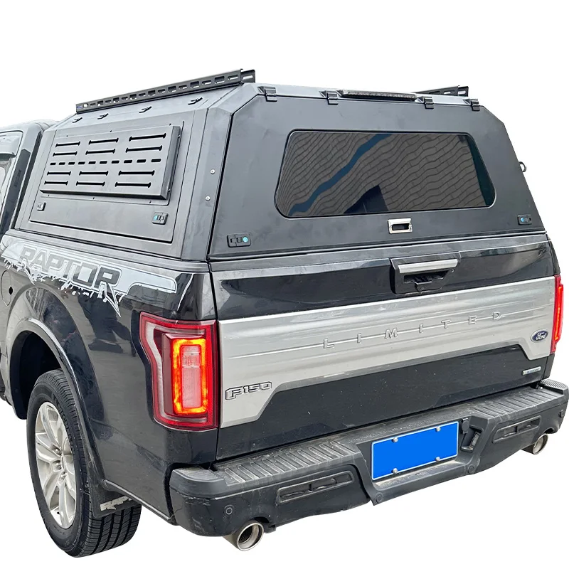 

Алюминиевый жесткий тент-кемпер для пикапов Ford Ranger, Gladiator, F150