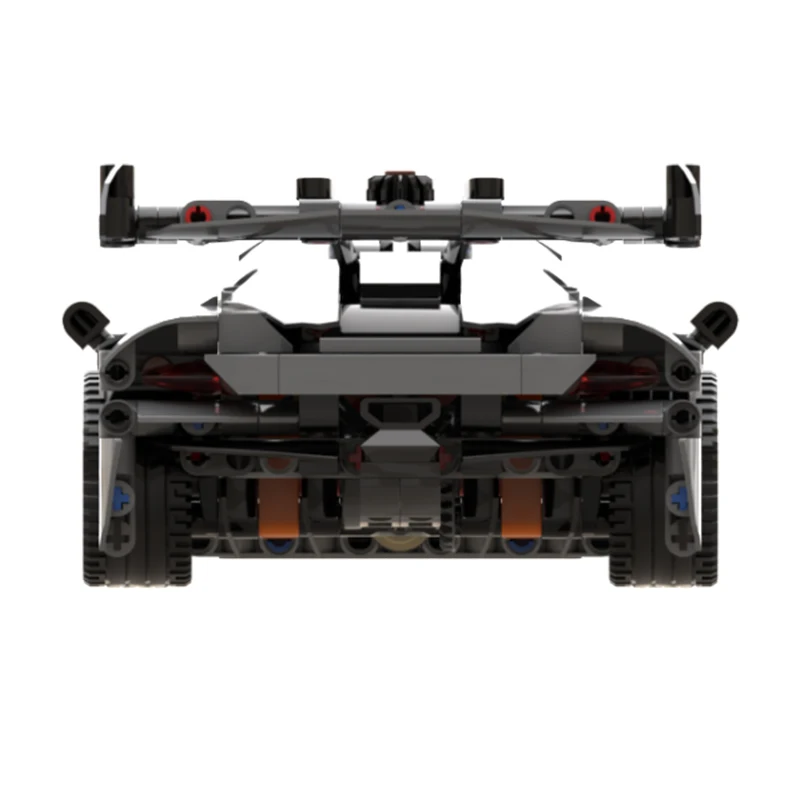 51 PCS Hot Selling Moc Mini Technical Racing Supercar Model Building Blocks Bricks Toys Kids Educational Assembly Birthday Gift