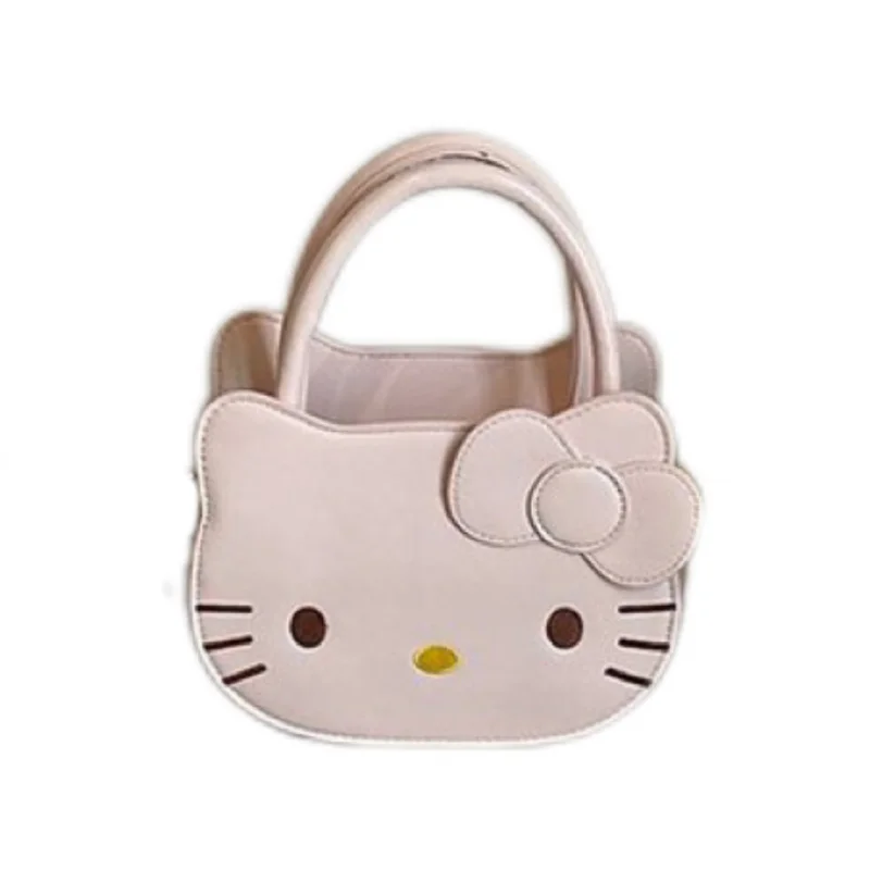 New Sanrio Hello Kitty Cute Cartoon Handbag Fashion Simple Messenger Bag Outdoor Portable Handbag Girls And Ladies Holiday Gift
