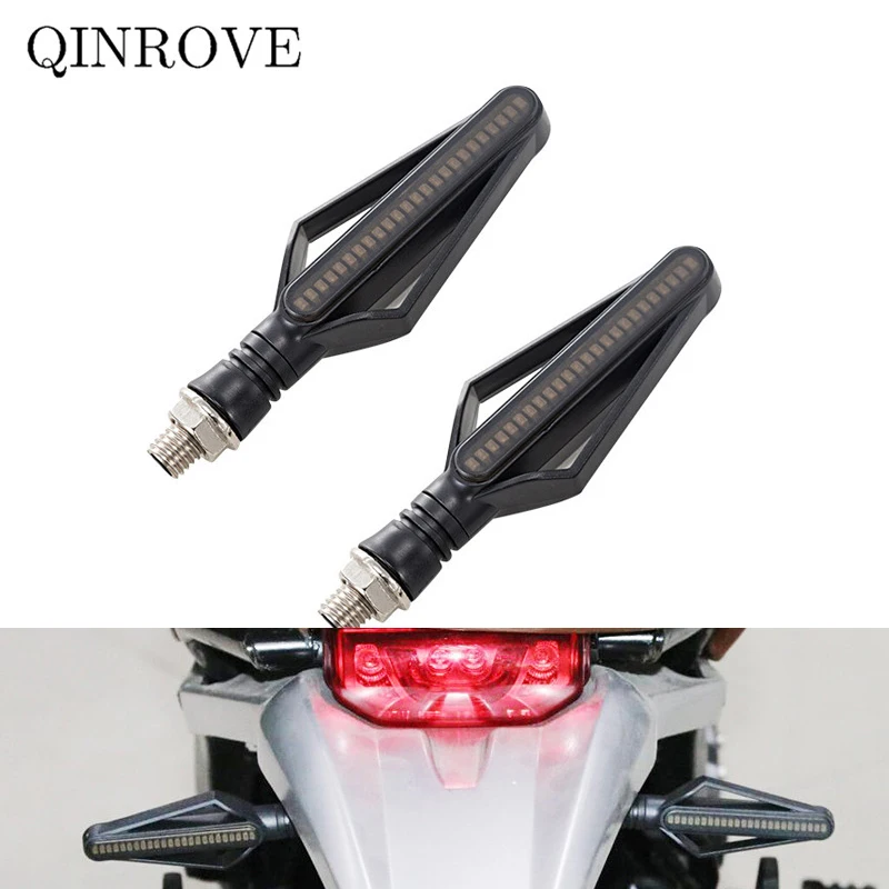 

Аксессуары для мотоциклов, 12 В, светодиодный указатель поворота E-MARK, универсальный указатель поворота для Honda CB400F CB500F CB650F Hornet