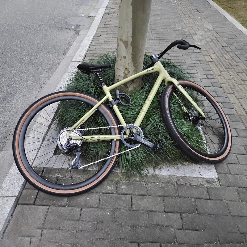 Bicicleta de carretera de grava M/L/XL, todo terreno, barra de caída de 10 velocidades, cuadro de aleación de aluminio 6061, neumático 700x40C, ciclismo de grava