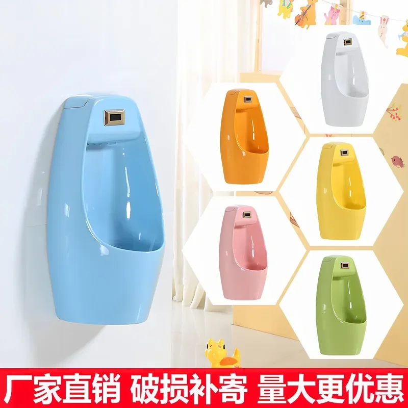 Wall Mounted Ceramic Urinal for Men Bathroom Fixture White Vertical Toilet Bowl Hotel Project Home Restroom Sanitary Ware