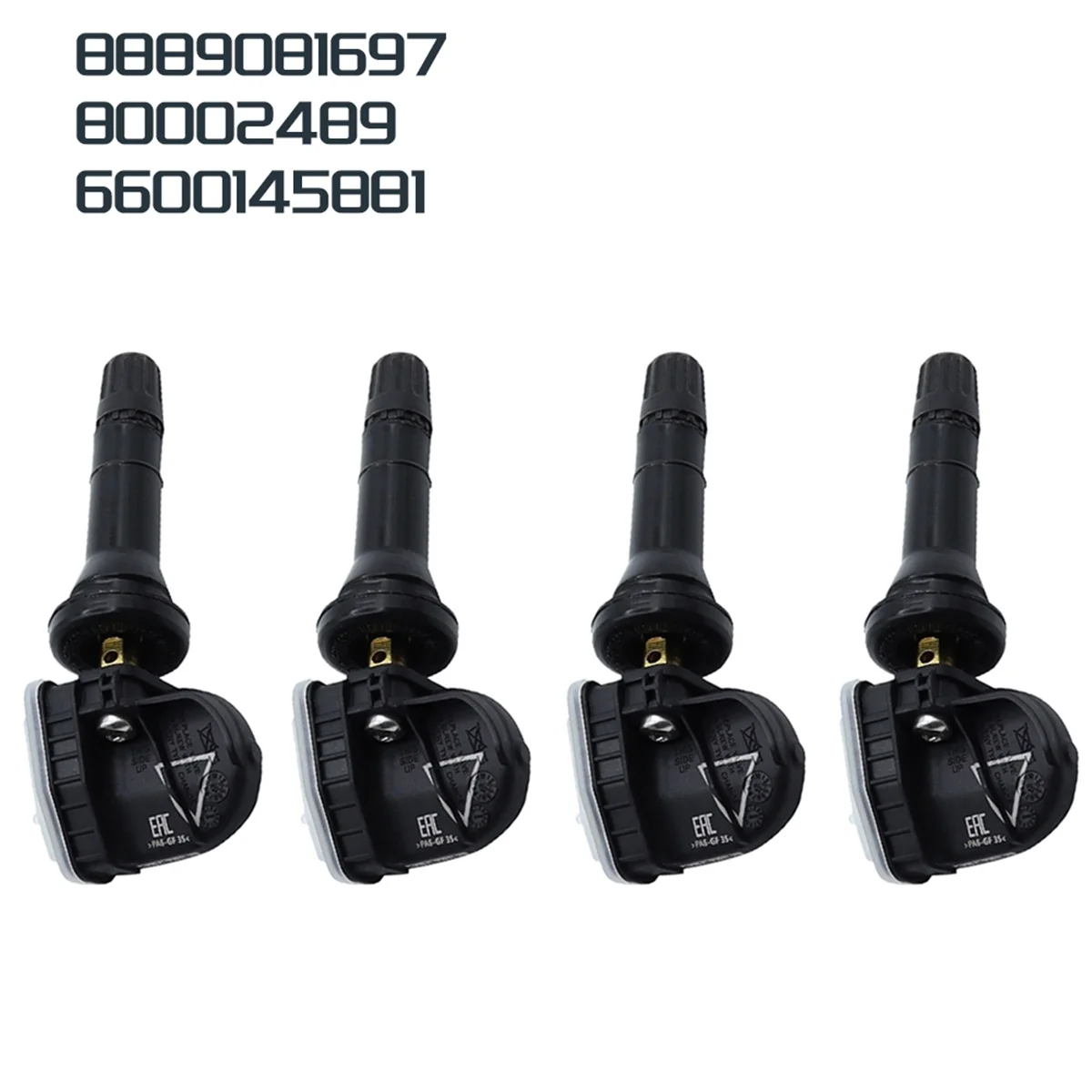 4PCS TPMS Tire Pressure Monitor Sensor for Geely FY11 Monjaro Atlas Emgrand Manjaro Geometry A C 6600145881, 8889081697