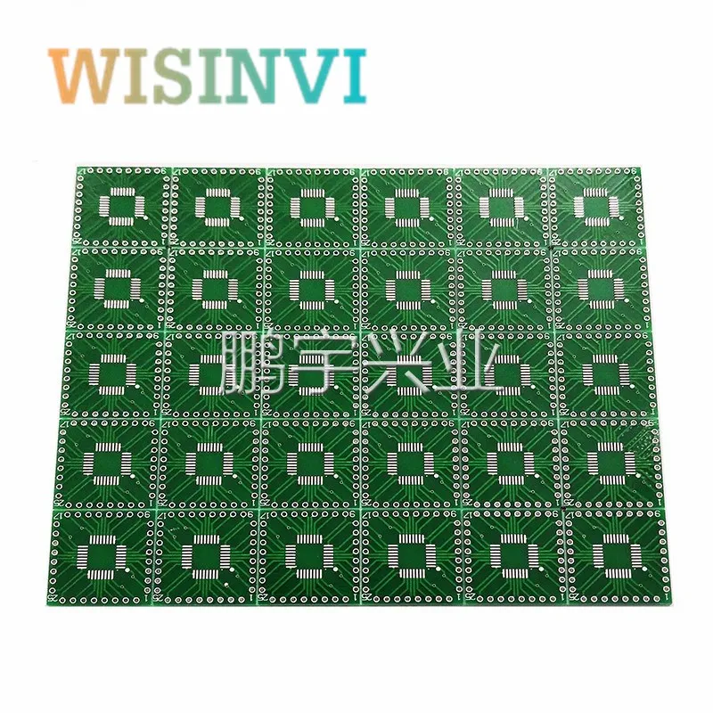 5 Pcs QFP32 to DIP SSOP32 to DIP32 0.8mm TQFP IQFP Adapter Plate