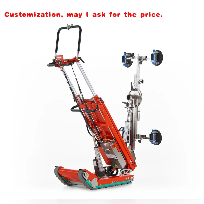 Custom.ZONZINI ربان رفع GL متسلق الدرج إيطاليا SKL-200-VET 200 كجم قدرة النقل تثبيت الألواح الزجاجية